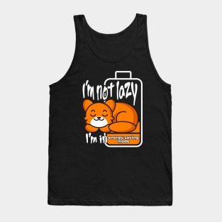 Funny laziness Tank Top